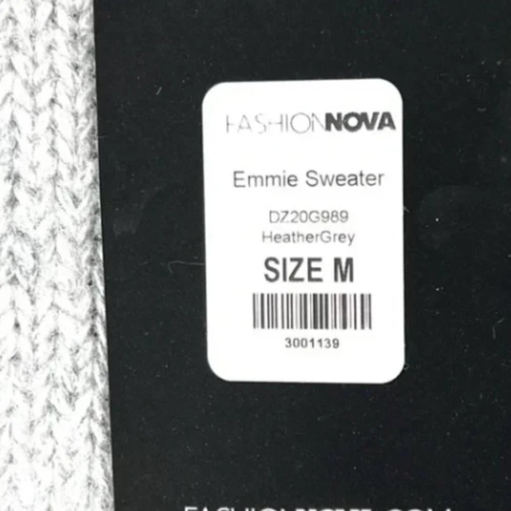 Fashion Nova Women's Pullover Emmie Sweater - M - Picture 6 of 6